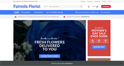 Desktop Screenshot of fairmileflorist.co.uk